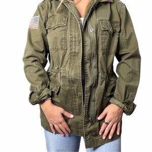Polo Ralph Lauren Green Military Jacket UNISEX